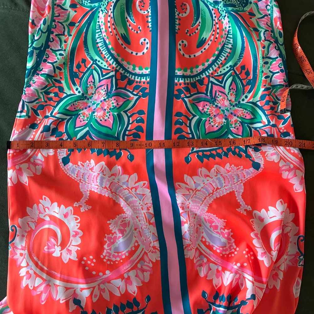 NWOT Lilly Pulitzer Hollyn maxi dress in Tangerine Dream M 8 - Picture 7 of 7